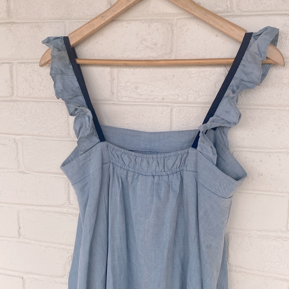 Hatch The Nelli Chambray Maternity Dress 2 - Picture 9 of 9